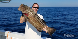 Great catch! Grouper at West Palm Beach, FL